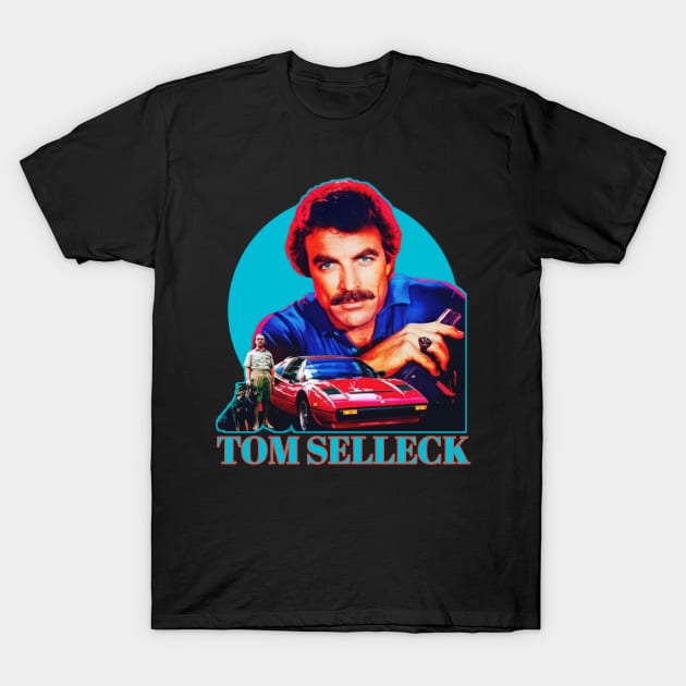 Vintage Tom selleck T-Shirt by St1